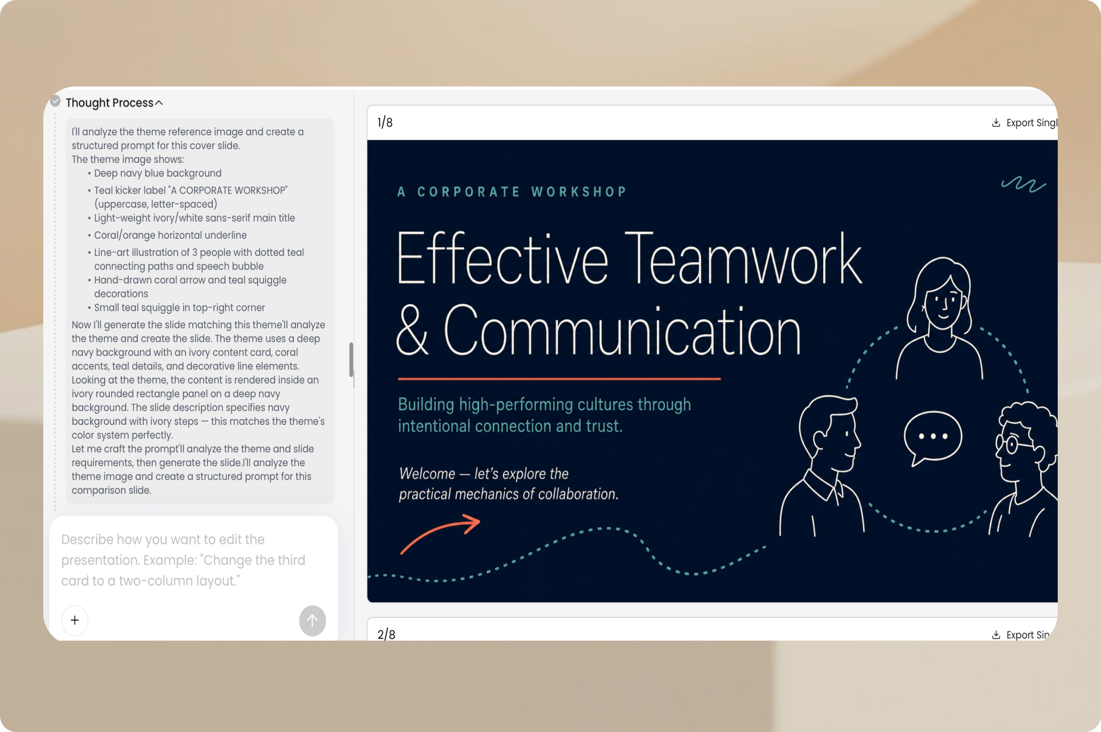 Education and Training Presentations example